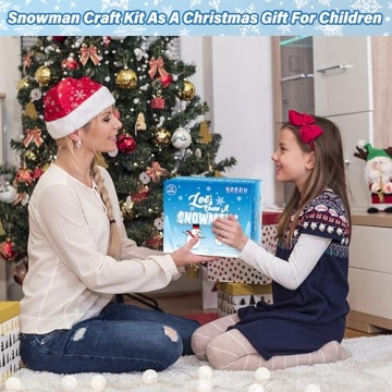 Christmas Snowman Craft Kit for Kids Fun Holiday Activities