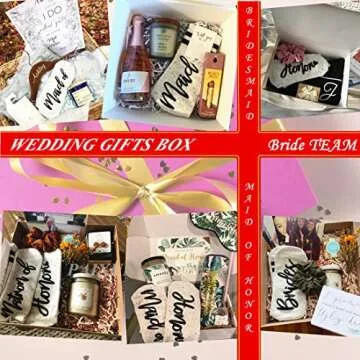 Personalized Bridal Party Socks for Weddings and Events