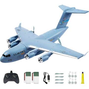 C-17 Globemaster III RC Airplane - Ready to Fly with Gyro Stabilizer