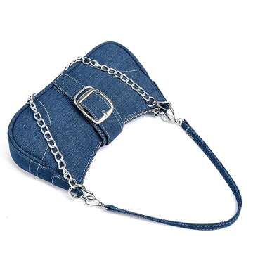 SAJOSE Small Quilted Crossbody Bag, Trendy Designer Mini Shoulder Bag, Phone Wallet Purse for Women (0211-dark blue)
