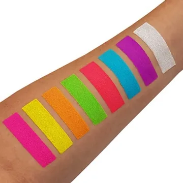 Moon Glow UV Pigment Set for Nail Art and Body Painting