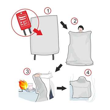 C CRYSTAL LEMON Kitchen Fire Protection Survival Cover