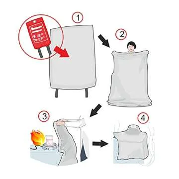 C CRYSTAL LEMON Kitchen Fire Protection Survival Cover