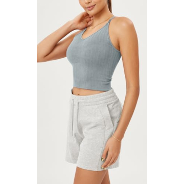 ODODOS Seamless Padded Sports Bra Women Comfort Style