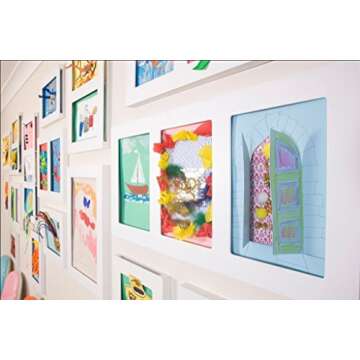 Articulate Gallery Triple Frame for Children’s Artwork