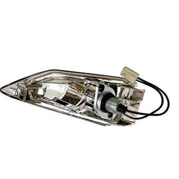 ZXMOTO Clean Rear Turn Signal Indicator Light for Suzuki GSXR 1000 K9 2009 2010 2011 2012 2013 2014 2015 2016, GSXR 600 GSXR 750 K11 2011-2019, Smoked Lenses