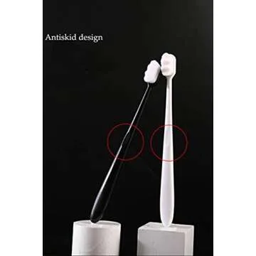 hongjin Extra Soft Toothbrush, Ultra Soft-bristled Adult Toothbrush Micro Nano 15000 Floss Bristle Good Cleaning Effect for Sensitive Teeth Oral Gum Recession