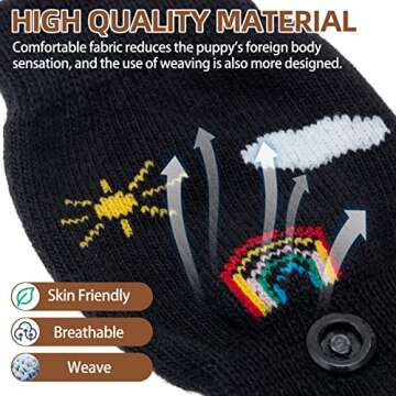 Reliable Non Slip Dog Socks for Safe, Comfortable Walking