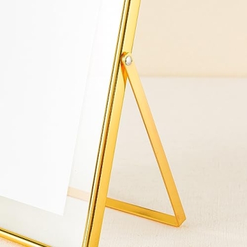 Calculs Gold Sign Holder Floating Frame for Events