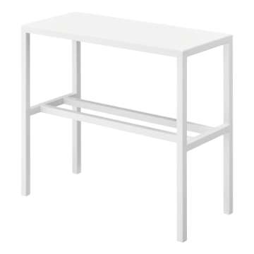 Yamazaki Home Tower 2-Tier Entryway Shoe Organizer, 16" - Steel - Holds 4 Pairs Of Shoes