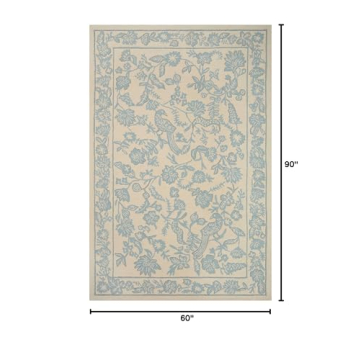 Loloi Arboretum Periwinkle Handcrafted Wool Rug