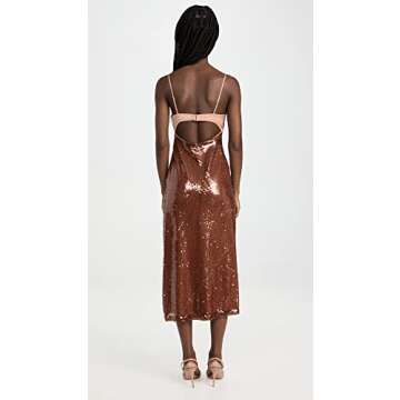 ALC Women's Gisele Dress, Brown/Sirocco, 0
