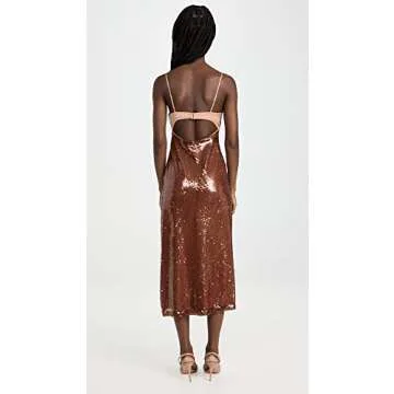 ALC Women's Gisele Dress, Brown/Sirocco, 0