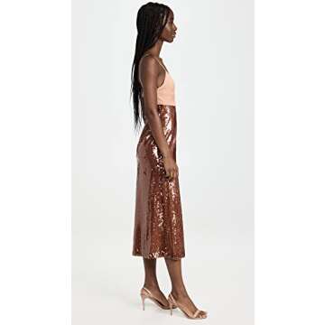 ALC Women's Gisele Dress, Brown/Sirocco, 0