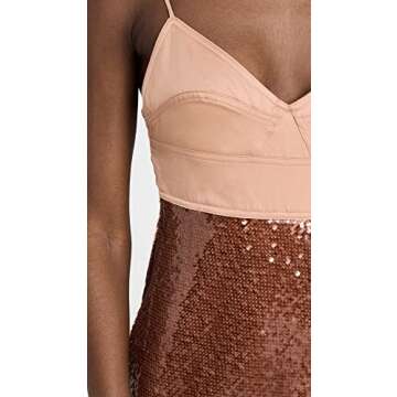 ALC Women's Gisele Dress, Brown/Sirocco, 0