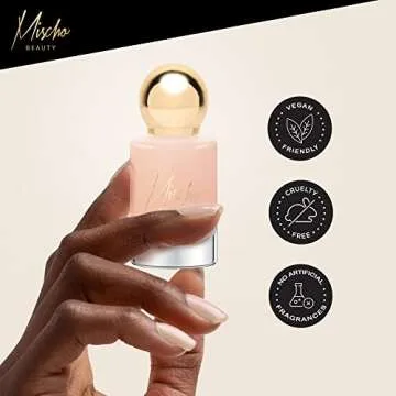 Mischo Vegan Light Pink Nail Polish - Luxurious Glide & Shine