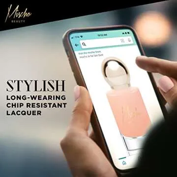 Mischo Vegan Light Pink Nail Polish - Luxurious Glide & Shine