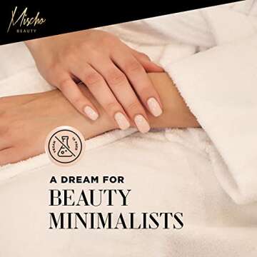 Mischo Vegan Light Pink Nail Polish - Luxurious Glide & Shine