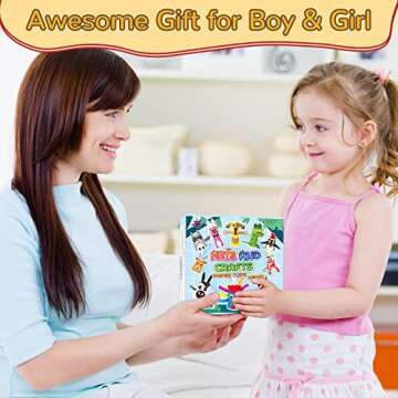 AluAbi Crafts Fun DIY Animal Paper Cup Kit for Kids