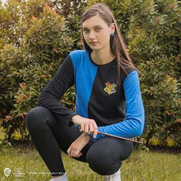 Cinereplicas - Triwizard T-Shirt Harry Potter - Gryffindor/Slytherin/Ravenclaw/Hufflepuff - XS/S/M/L...