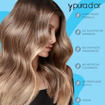 PURA D'OR 16 Oz Biotin Shampoo for Hair Thinning