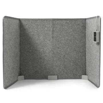 Under Desk Foot Warmer - Silent and Energy Efficient - Personal Space Heater for Office and Home - With Thermostat and Timer