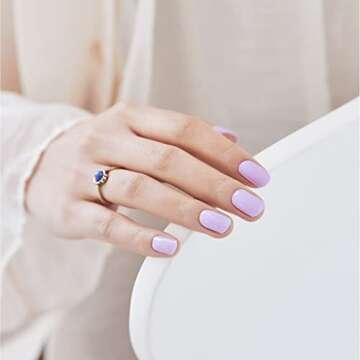 Dashing Diva Glaze Semi-Cured Gel Strips. LED LIGHT NEEDED.