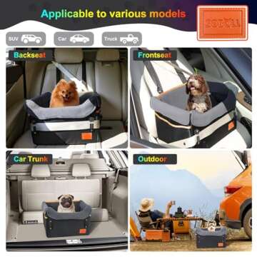 Dog Car Seat That Ensures Safe and Comfortable Travel for Small Dogs