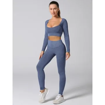 ABOCIW Women's Seamless Workout Set - Stylish and Comfy