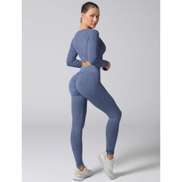 ABOCIW Women's Seamless Workout Set - Stylish and Comfy