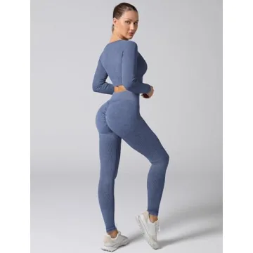 ABOCIW Women's Seamless Workout Set - Stylish and Comfy