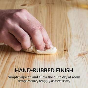 Hope's 100% Pure Tung Oil - Food Safe Wood Finish