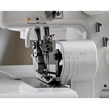 JUKI MO654DE Portable Serger Sewing Machine for Professional Finishes