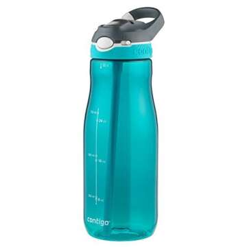 Contigo AUTOSPOUT Straw Ashland Water Bottle, 32 oz., Scuba