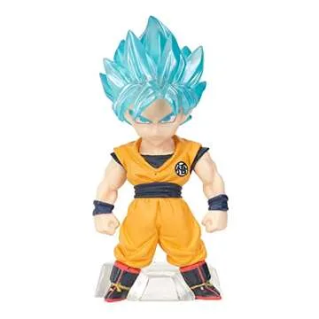 Bandai America - Dragon Ball Super Adverge Figure Box Set 1: Goku God, Golden Freiza, Goku Rose, Super Saiyan Blue Goku