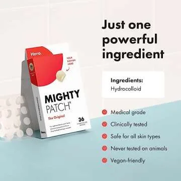 Hero Cosmetics Mighty Patch™ Original Patch 36ct and Rescue Balm Bundle
