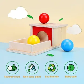 Montessori Object Permanence Box - Engaging Baby Toy for Learning