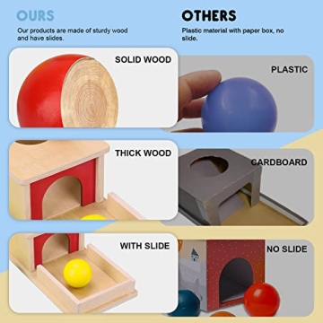 Montessori Object Permanence Box - Engaging Baby Toy for Learning