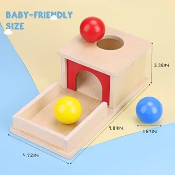 Montessori Object Permanence Box - Engaging Baby Toy for Learning