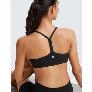 CRZ YOGA Butterluxe Sports Bra for Ultimate Comfort