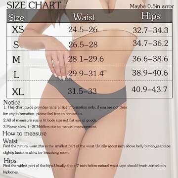 OJCNBV Seamless Underwear for Women Comfort No Show Panties