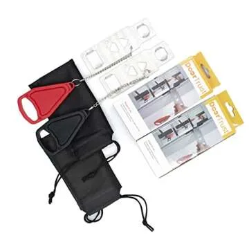 Portable Door Lock for Travelers, Homeowners, & Renters