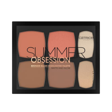 Catrice Summer Obsession Bronzer Blush Highlighter Palette for Perfect Glow | Vegan & Cruelty Free