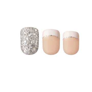 Kiss imPress Press-On French Manicure Nails # 56886 Rock it Ultra-Fit
