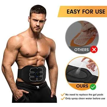 MarCoolTrip MZ ABS Stimulator for Effective Ab Toning