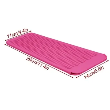 Silicone Heat Resistant Mat Pouch for Hair Styling Tools
