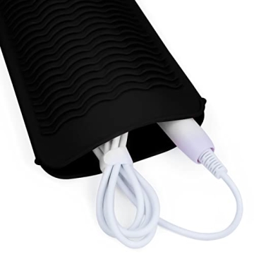 Silicone Heat Resistant Mat Pouch for Hair Styling Tools