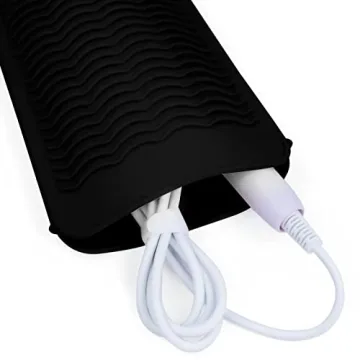 Silicone Heat Resistant Mat Pouch for Hair Styling Tools