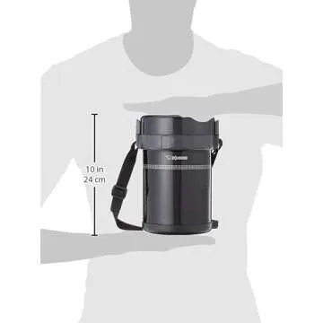 Zojirushi Classic Bento Vacuum Lunch Jar - Black