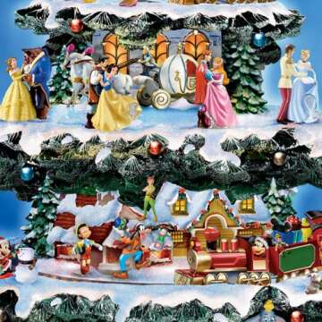 The Ultimate Disney 75-Character Tabletop Christmas Tree
